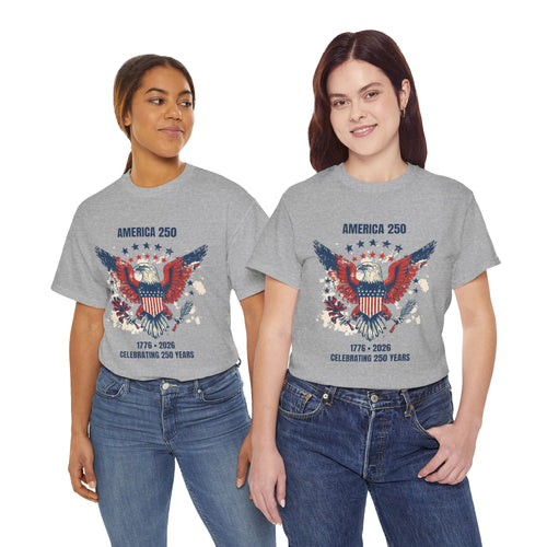 America 250 Shirt, 1776 2026 T Shirt, USA 250th Anniversary Tee, Patriotic Eagle Shirt, America Birthday Shirt, July 4th Gift