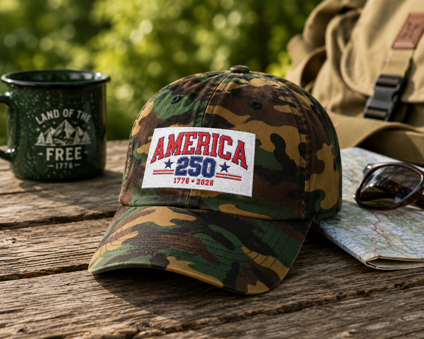America 250 Embroidered Hat, USA 250th Anniversary Cap, 1776-2026 Patriotic Baseball Hat, American Pride Gift