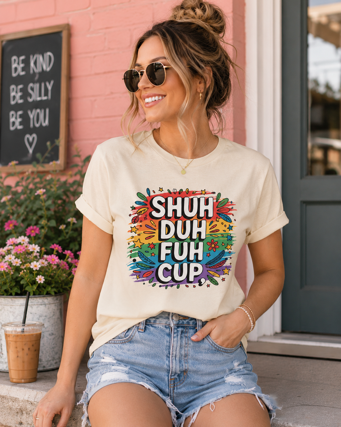 Funny Graphic Tee for Women, Sarcastic T-Shirt, Colorful Statement Shirt, Humorous Gift for Her, Trendy Casual Tee