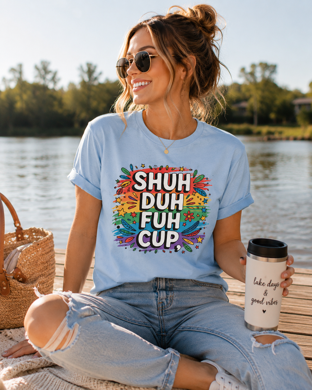 Funny Graphic Tee for Women, Sarcastic T-Shirt, Colorful Statement Shirt, Humorous Gift for Her, Trendy Casual Tee
