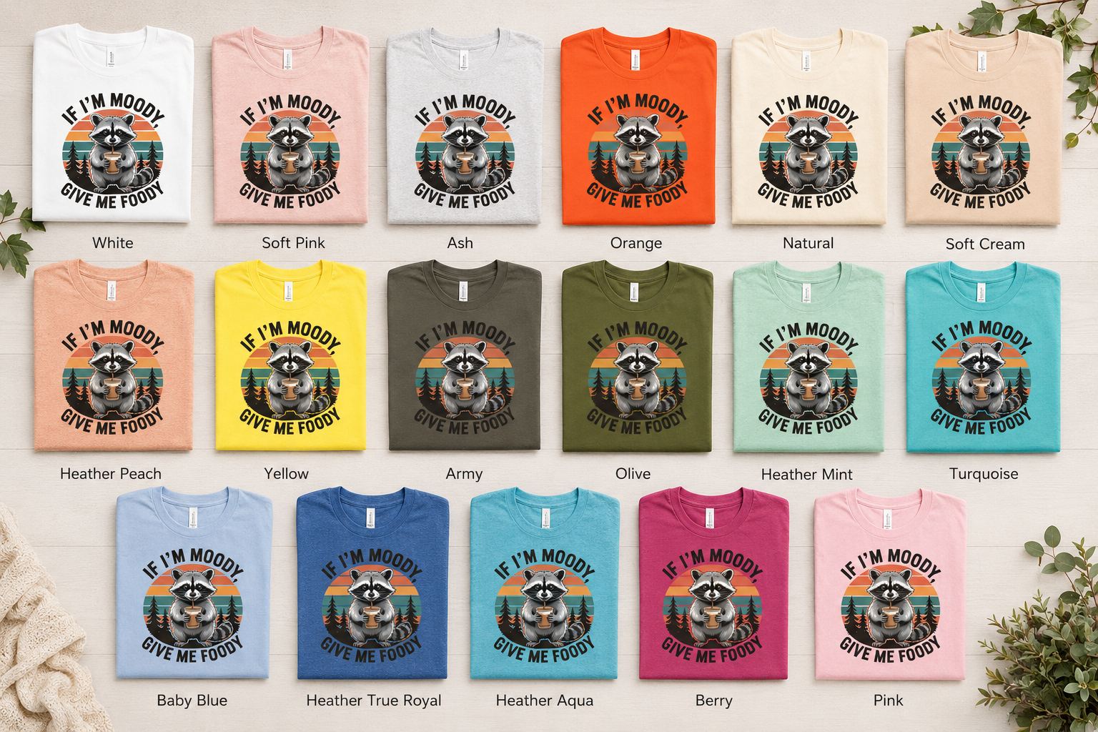 Funny Animal Shirt for Women, Cute Animal Graphic Tee, Food Lover T Shirt, Casual Everyday Tee, Gift for Her