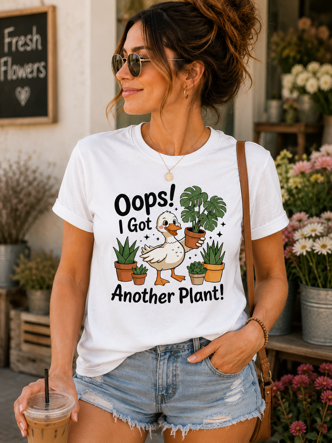 Plant Lover Shirt for Women, Funny Plant Mom T Shirt, Gardening Graphic Tee, Houseplant Lover Gift, Cute Botanical Shirt