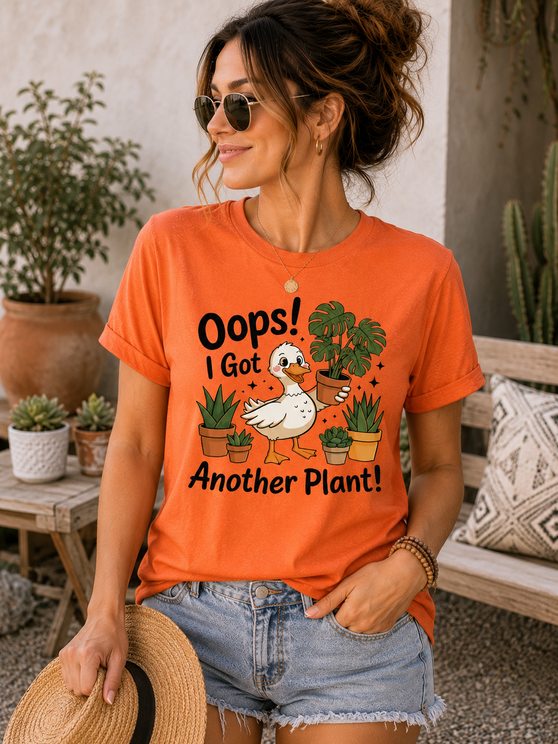 Plant Lover Shirt for Women, Funny Plant Mom T Shirt, Gardening Graphic Tee, Houseplant Lover Gift, Cute Botanical Shirt