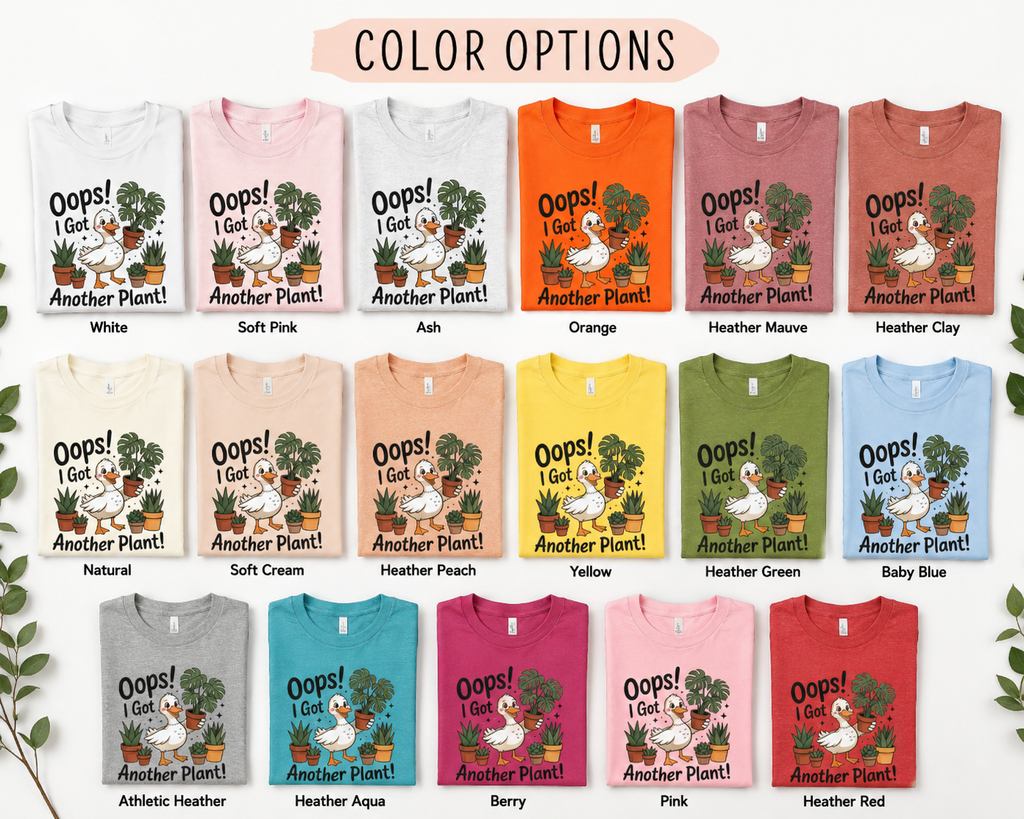 Plant Lover Shirt for Women, Funny Plant Mom T Shirt, Gardening Graphic Tee, Houseplant Lover Gift, Cute Botanical Shirt