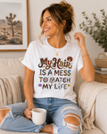 Funny Graphic Tee for Women, Cute Graphic T Shirt, Everyday Casual Shirt, Gift For Women