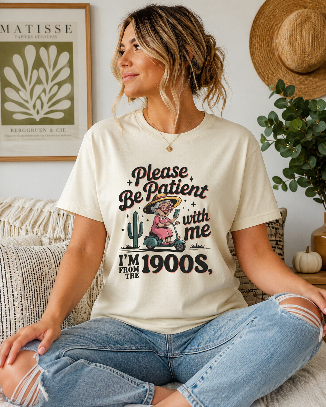 Funny Grandma Shirt, Vintage Humor Tee, Retro Graphic T Shirt, Funny Aging Shirt, Gen X Gift, Boomer Gift, Senior Humor Tee