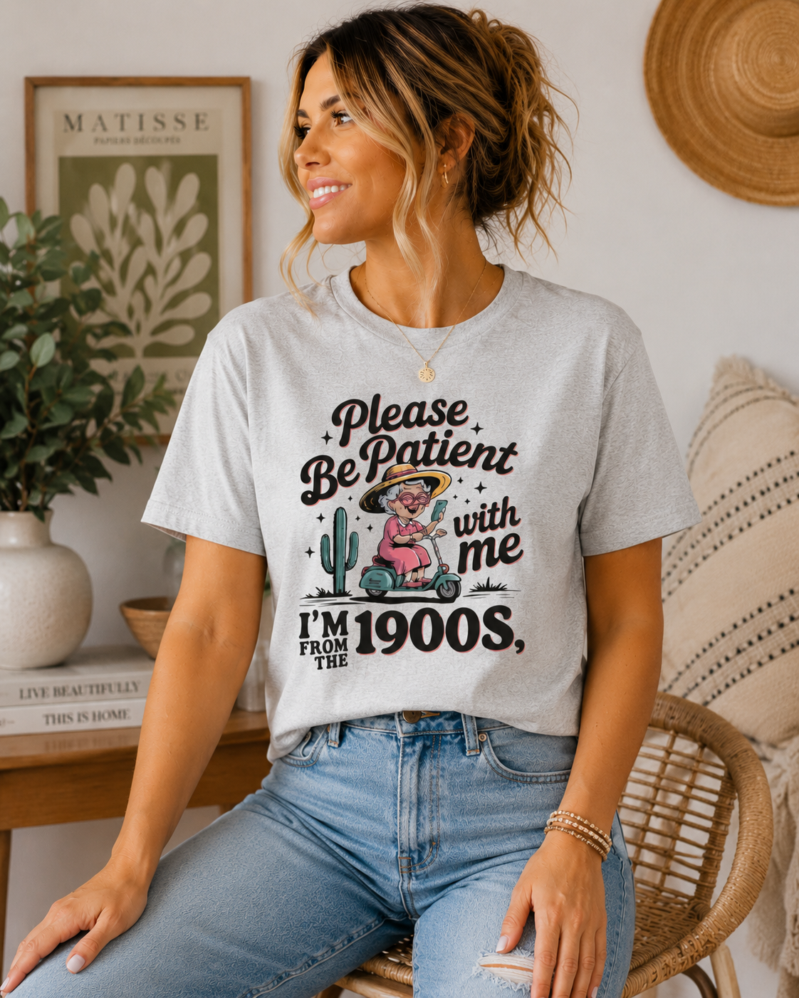 Funny Grandma Shirt, Vintage Humor Tee, Retro Graphic T Shirt, Funny Aging Shirt, Gen X Gift, Boomer Gift, Senior Humor Tee