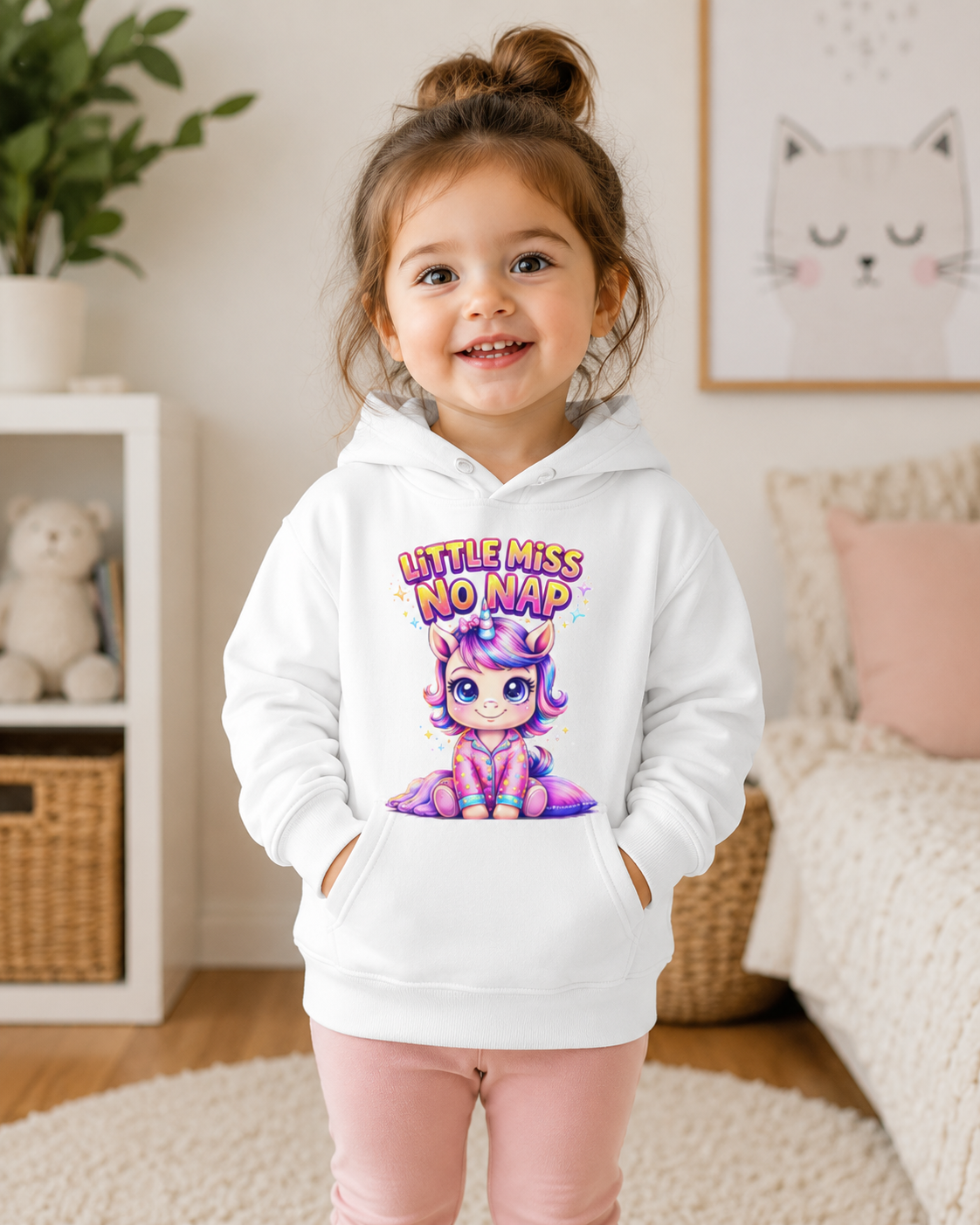 Toddler Unicorn Hoodie, Cute Girls Hooded Sweatshirt, Funny Toddler Sweatshirt, Toddler Girl Hoodie, Kids Pullover Hoodie, Birthday Gift