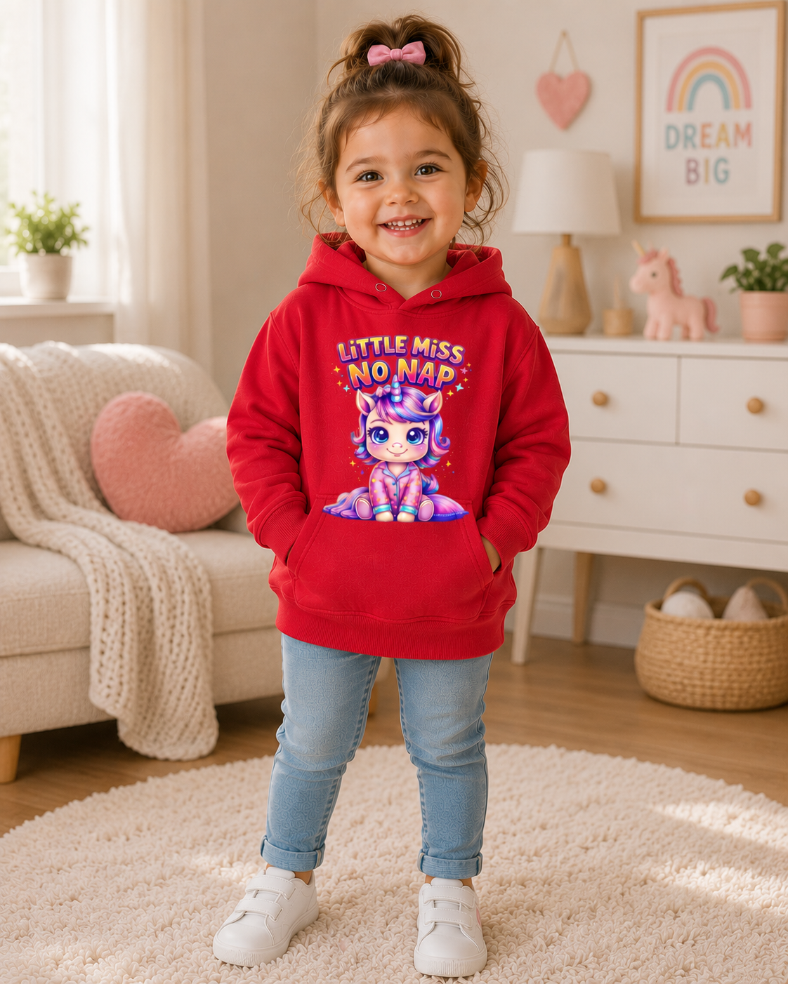 Toddler Unicorn Hoodie, Cute Girls Hooded Sweatshirt, Funny Toddler Sweatshirt, Toddler Girl Hoodie, Kids Pullover Hoodie, Birthday Gift