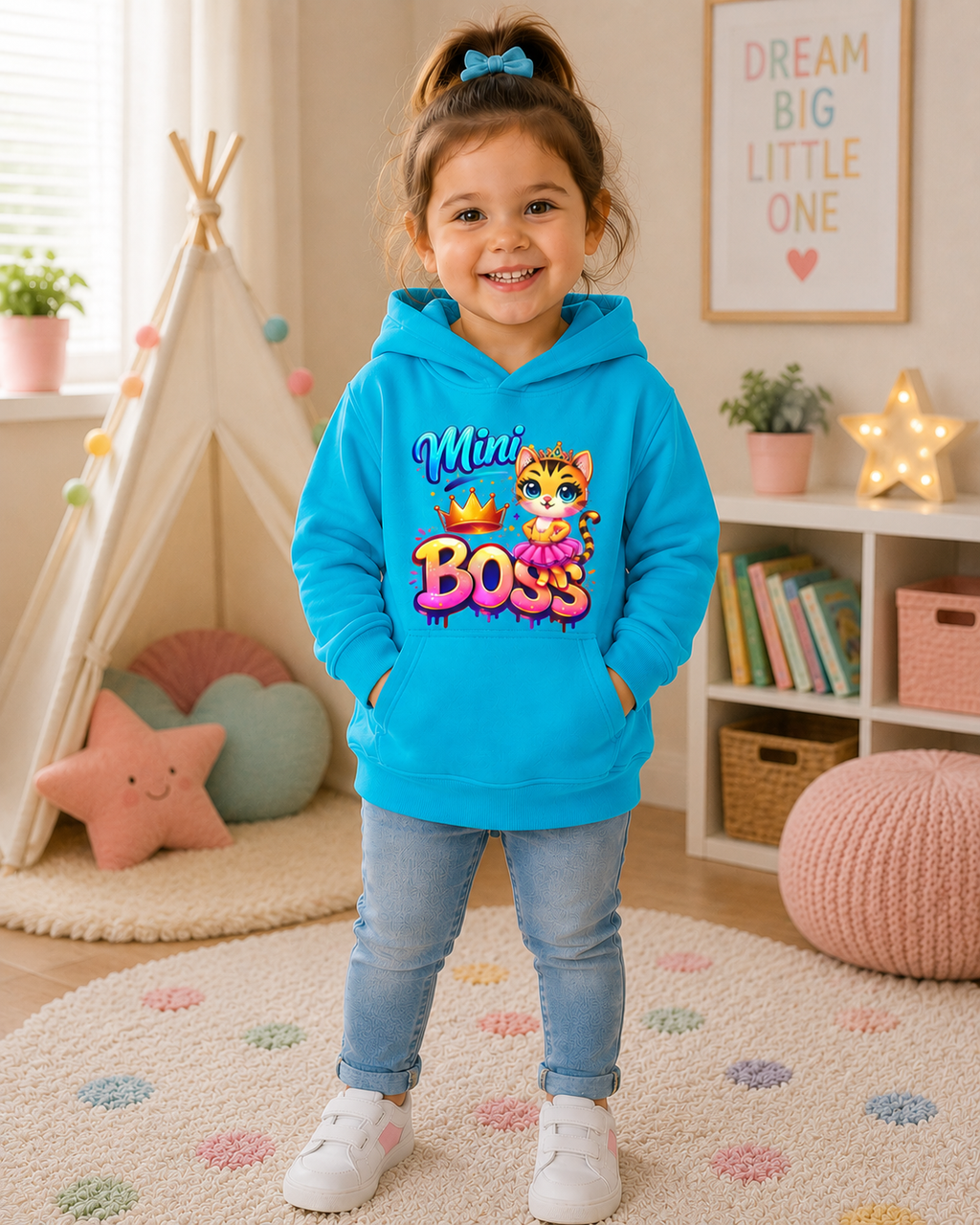 Toddler Cat Hoodie, Cute Girls Hooded Sweatshirt, Kitten Toddler Hoodie, Girls Pullover Sweatshirt, Kids Hoodie, Birthday Gift