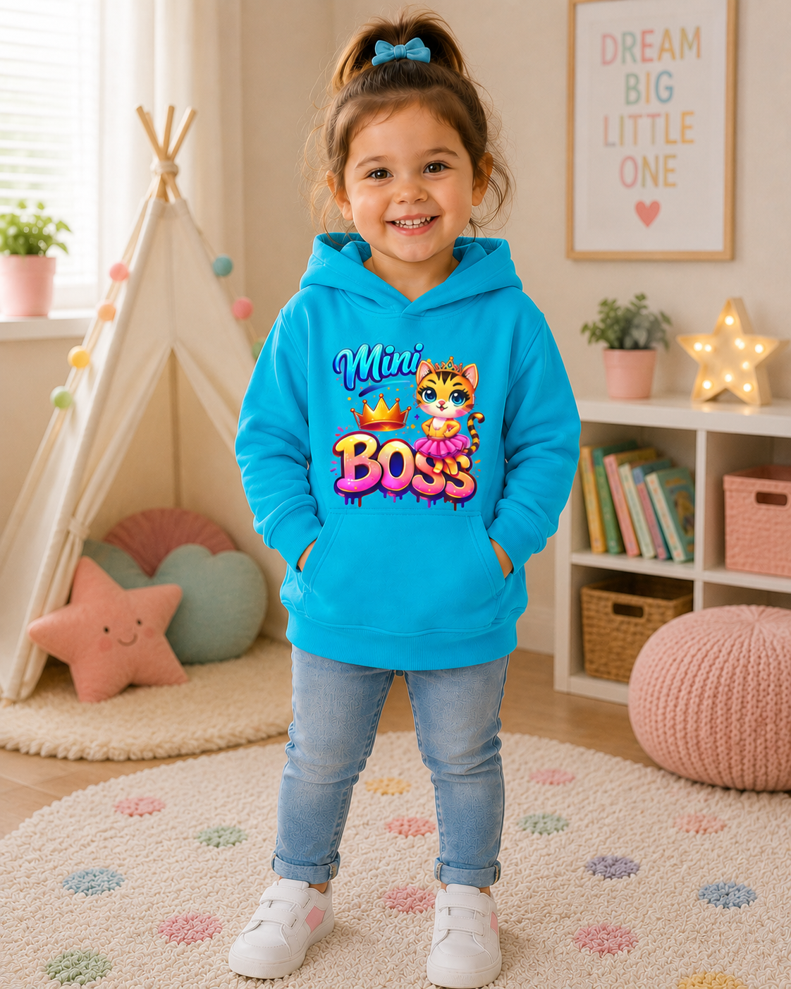 Toddler Cat Hoodie, Cute Girls Hooded Sweatshirt, Kitten Toddler Hoodie, Girls Pullover Sweatshirt, Kids Hoodie, Birthday Gift
