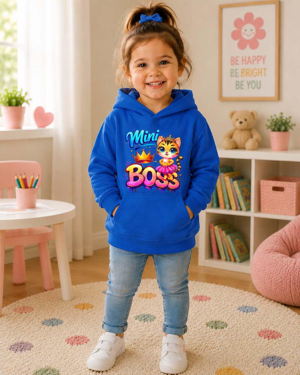 Toddler Cat Hoodie, Cute Girls Hooded Sweatshirt, Kitten Toddler Hoodie, Girls Pullover Sweatshirt, Kids Hoodie, Birthday Gift
