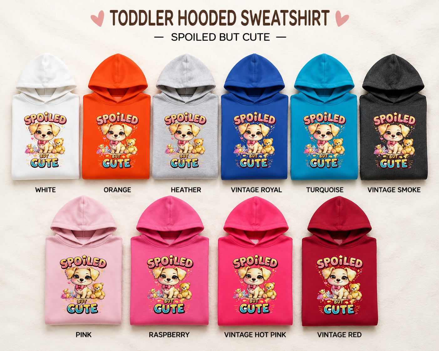Toddler Hoodie, Cute Puppy Sweatshirt, Dog Graphic Hoodie for Kids, Toddler Girl Sweatshirt, Toddler Boy Hoodie, Birthday Gift