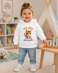 Toddler Hoodie, Cat Graphic Hooded Sweatshirt, Toddler Girl Hoodie, Toddler Boy Hoodie, Kids Pullover Gift