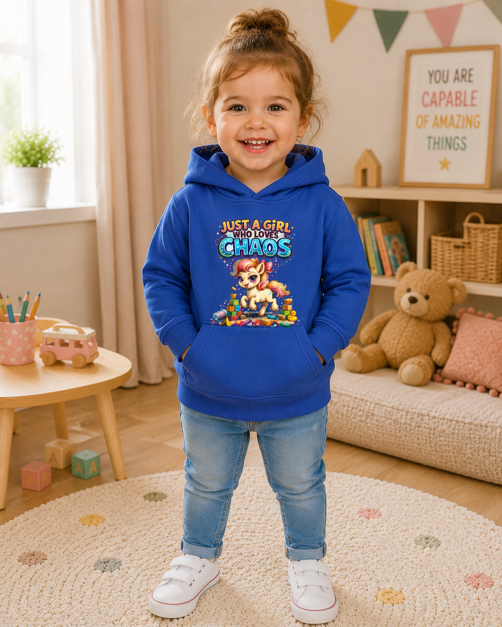 Unicorn Toddler Hoodie, Toddler Girl Sweatshirt, Cute Kids Hoodie, Unicorn Pullover, Birthday Gift for Girls