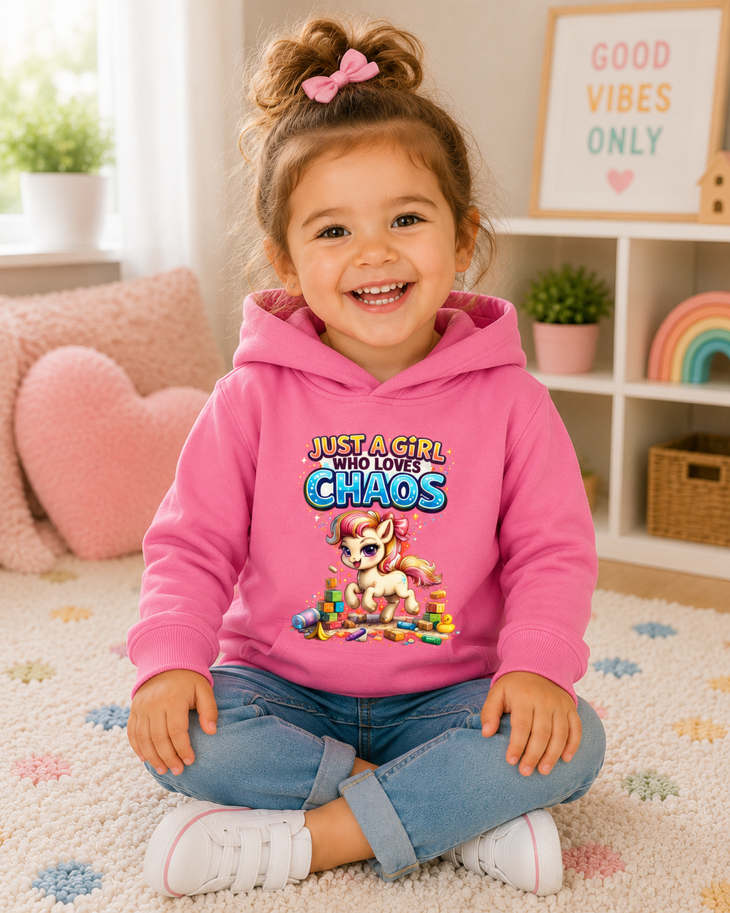 Unicorn Toddler Hoodie, Toddler Girl Sweatshirt, Cute Kids Hoodie, Unicorn Pullover, Birthday Gift for Girls