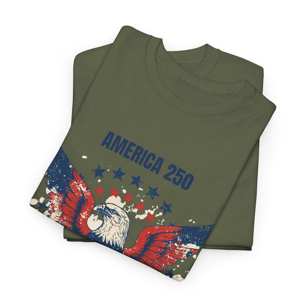 America 250 Shirt, 1776 2026 T Shirt, USA 250th Anniversary Tee, Patriotic Eagle Shirt, America Birthday Shirt, July 4th Gift